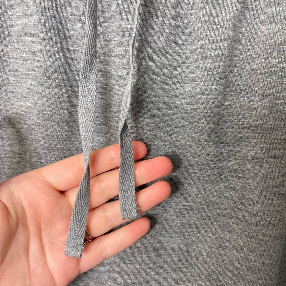 Sonoma Heather Gray Maxi Skirt with Faux Wrap - Picture 2 of 6